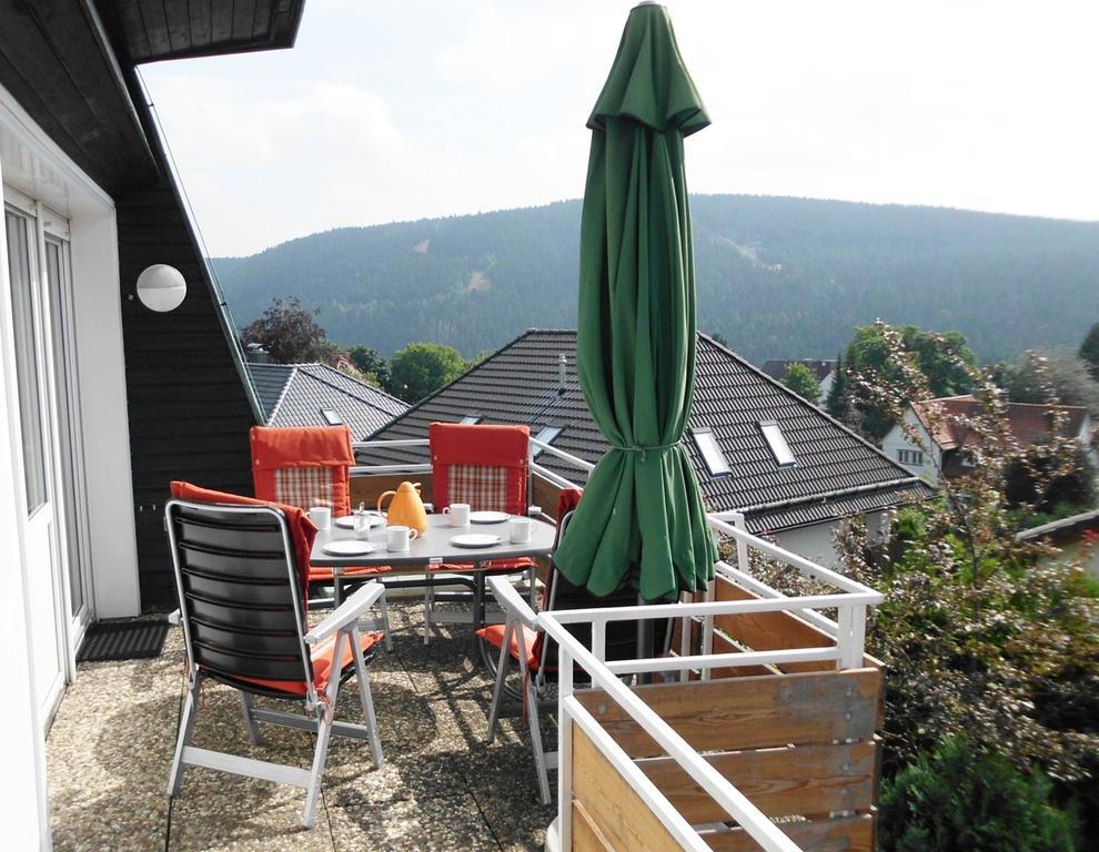 Premium-Ferienwohnungen Bergblick Im Haus Hopfe กอสลาร์ ภายนอก รูปภาพ