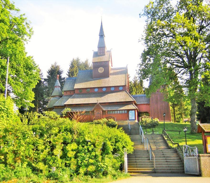 Premium-Ferienwohnungen Bergblick Im Haus Hopfe กอสลาร์ ภายนอก รูปภาพ