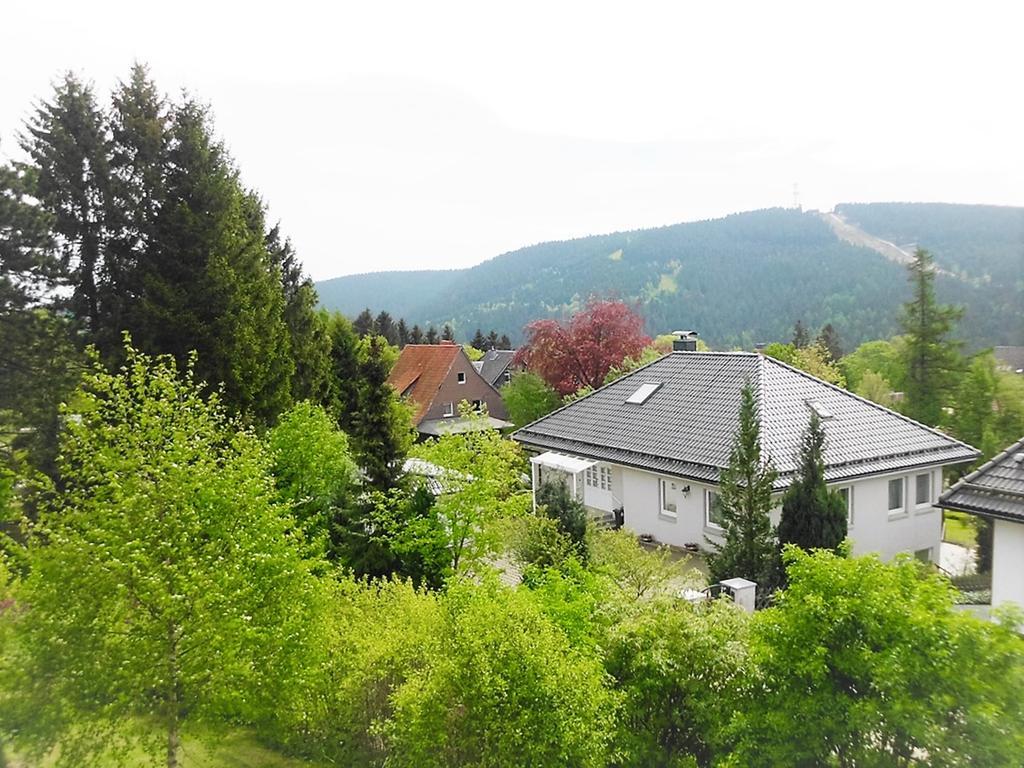 Premium-Ferienwohnungen Bergblick Im Haus Hopfe กอสลาร์ ภายนอก รูปภาพ